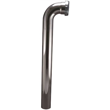 Keeney Mfg 1-1/2 in. x 24 in. 17-Gauge Brass Slip Joint Waste Arm in Chrome 548SN